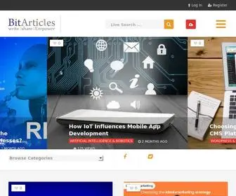 Bitarticles.com(Article) Screenshot