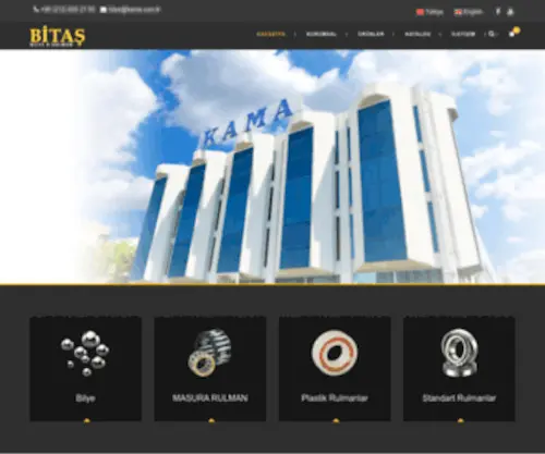 Bitasbilye.com(Bitas Bilye & Rulman) Screenshot