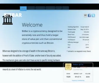 Bitbar.co(The Storage of Wealth) Screenshot