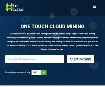 Bitbase.club(The Best Free Bitcoin Miner 2021) Screenshot
