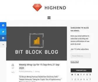 Bitblockblog.com(Cryptocurrency & Bitcoin News) Screenshot