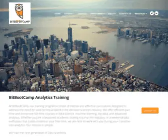 Bitbootcamp.com(Master the skills needed for Data Science in Just 8 Weeks) Screenshot