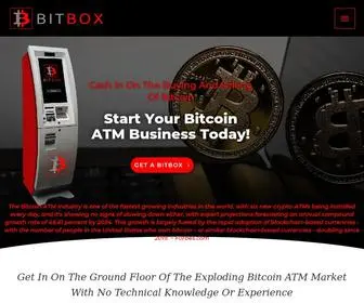 Bitboxatm.com(Bitcoin ATM Business) Screenshot