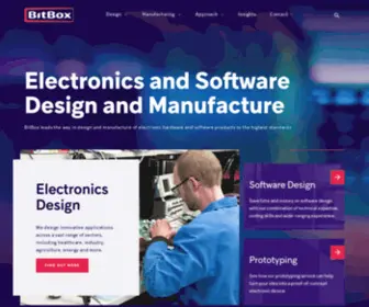 Bitbox.co.uk(Electronics Design) Screenshot