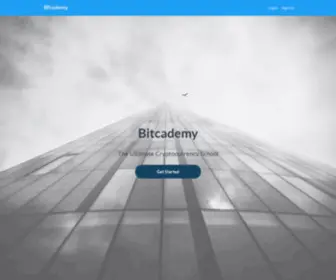 Bitcademy.org(Homepage) Screenshot