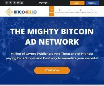 Bitcoadz.io(Bitcoin Ad Networks) Screenshot