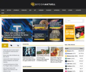 Bitcoin-Aktuell.com(Bitcoin Aktuell) Screenshot