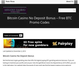 Bitcoin-Casino-NO-Deposit-Bonus.com Screenshot