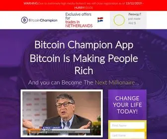 Bitcoin-Champion.com(Bitcoin Champion Official Site) Screenshot