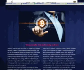 Bitcoin-Hash.com(Bitcoin Hash) Screenshot