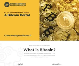 Bitcoin-Imperium.com(Bitcoin and Cryptocurrency Info) Screenshot