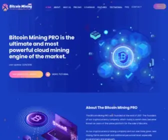 Bitcoin-Mining-Pro.software(The Ultimate Cloud Mining Engine) Screenshot