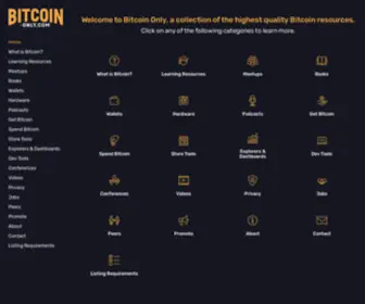 Bitcoin-Only.com(Bitcoin Only) Screenshot