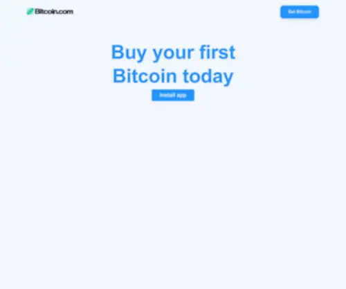 Bitcoin.com(Buy Bitcoin & cryptocurrency) Screenshot
