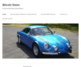 Bitcoin.name(Bitcoin News) Screenshot