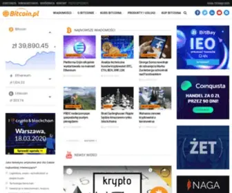 Bitcoin.pl(Bitcoin, kryptowaluty i technologia blockchain) Screenshot