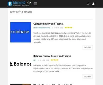 Bitcoin2.biz(Bitcoin to Business) Screenshot