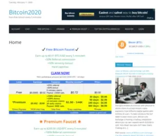 Bitcoin2020.xyz(Bitcoin 2020) Screenshot