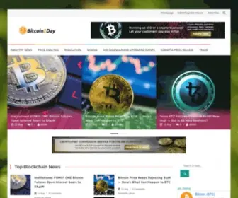 Bitcoin2Day.net(Bitcoin Blockchain and Cryptocurrency News Center) Screenshot