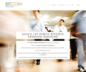 Bitcoinatmsg.com(Bitcoin Exchange Singapore) Screenshot