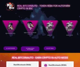 Bitcoinauto.finance(Token ReBa for Autofarm Crypto in BSC) Screenshot