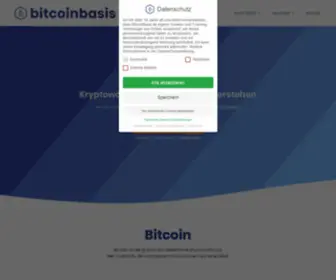 Bitcoinbasis.de(Bitcoin, Blockchain & Kryptowährungen) Screenshot