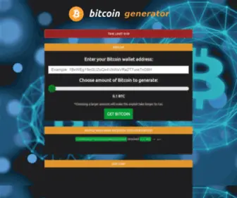 BitcoinbtcFree.com(Bitcoin Generator) Screenshot