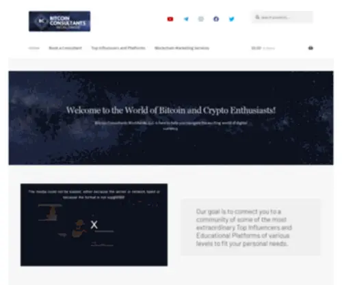 Bitcoinconsultants.world(Bitcoin Consultants Worldwide) Screenshot