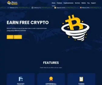 Bitcoincyclone.com(Bitcoin Cyclone) Screenshot