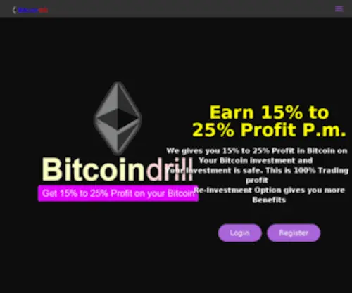 Bitcoindrill.com(Bitcoindrill) Screenshot