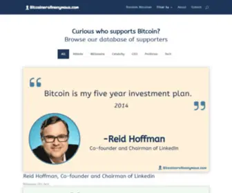Bitcoinersanonymous.com(Bitcoiners Anonymous) Screenshot