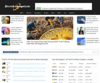 Bitcoinexchangeguide.com(Cryptocurrency & Bitcoin News) Screenshot