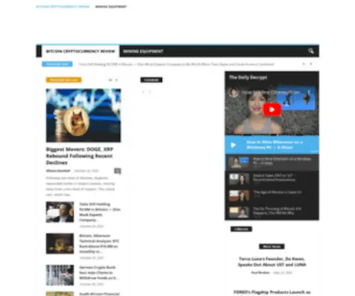 Bitcoinez.com(Just another WordPress site) Screenshot