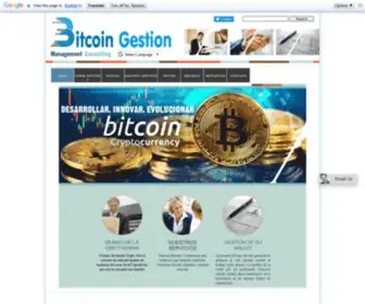 Bitcoingestion.com(Bitcoin Gestion) Screenshot