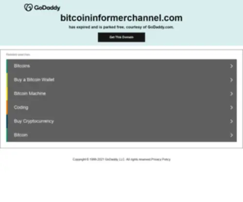 Bitcoininformerchannel.com(Bitcoin Informer) Screenshot