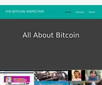 Bitcoininspector.com(The Bitcoin Inspector) Screenshot