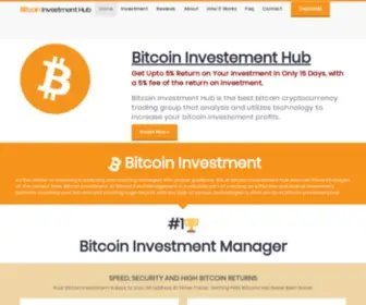 Bitcoininvestmenthub.com(Bitcoin Investment) Screenshot