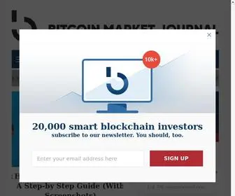 Bitcoinmarketjournal.com(Bitcoin Market Journal) Screenshot