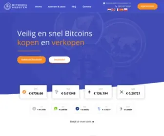 Bitcoinmeester.nl(Bitcoin Meester) Screenshot