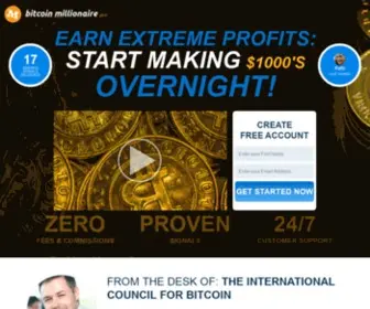 Bitcoinmillionaire.pro(Bitcoin Millionaire PRO) Screenshot