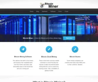 Bitcoinminer.com(Bitcoin Miner) Screenshot