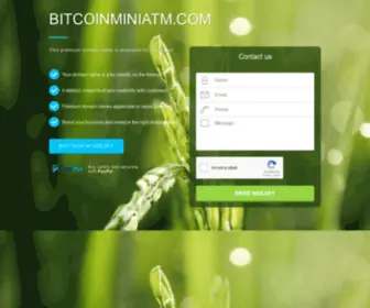 Bitcoinminiatm.com(BITCOINMINIATM) Screenshot