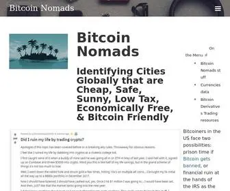 Bitcoinnomads.com(Bitcoin Nomads) Screenshot