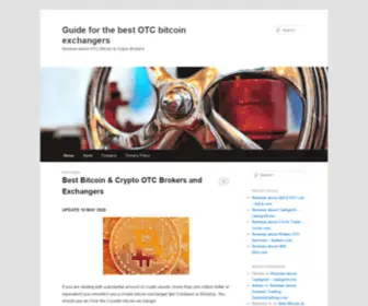 Bitcoinotc.net(Guide for the best OTC bitcoin exchangers) Screenshot