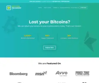 Bitcoinrecovery.co(Bitcoin Recovery Co) Screenshot