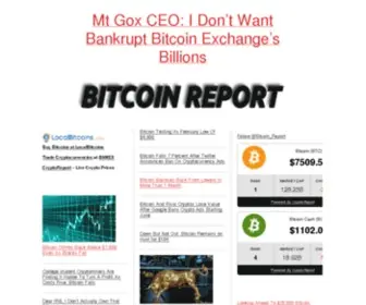 Bitcoinreport.com(Bitcoin Report) Screenshot