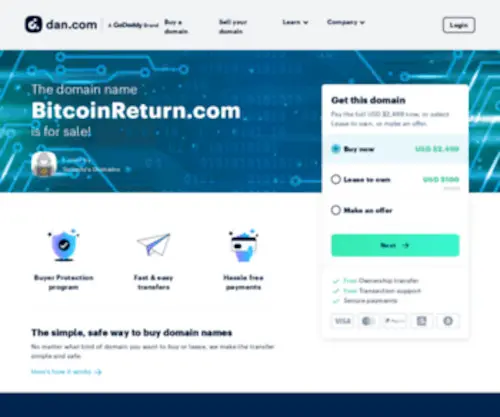 Bitcoinreturn.com(Bitcoinreturn) Screenshot