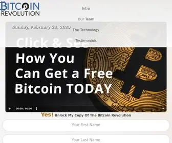 Bitcoinrevolutionapps.com(Bitcoin Revolution) Screenshot