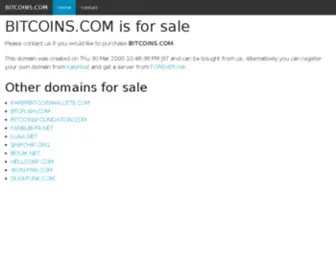 Bitcoins.com(Bitcoins) Screenshot