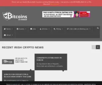 Bitcoinsinireland.com(Bitcoin In Ireland) Screenshot